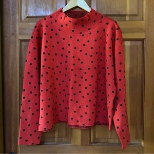 Carys mock neck sweater by Maeve (Anthropologie)